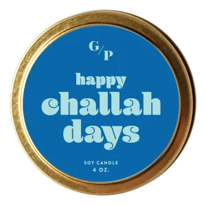 Happy Challah Days Candle